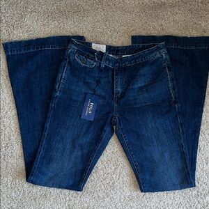 Polo Ralph Lauren Women's Indigo Wide Leg Jeans